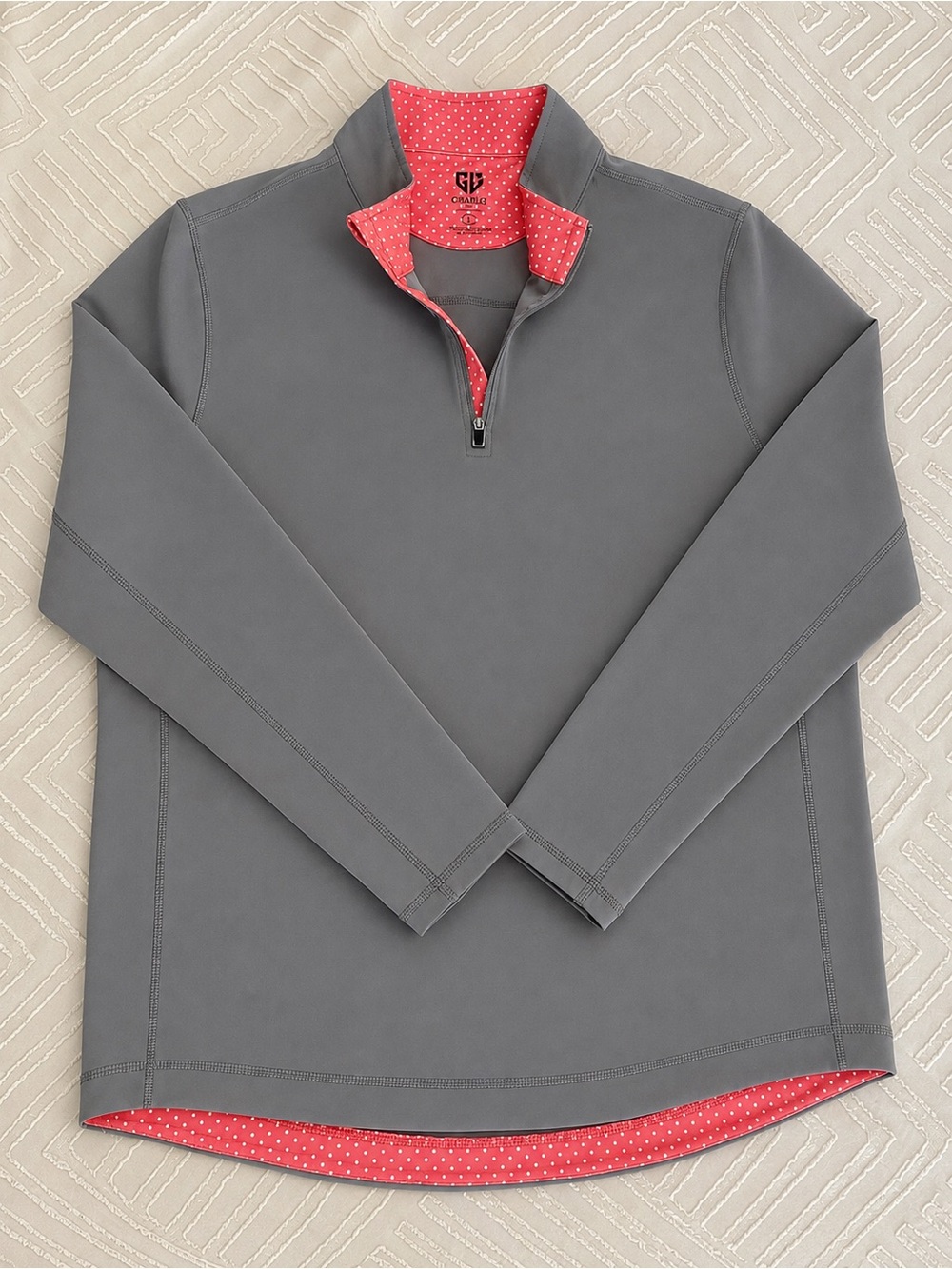 Graham Luxe Men’s Ryder Branded Quarter Zip